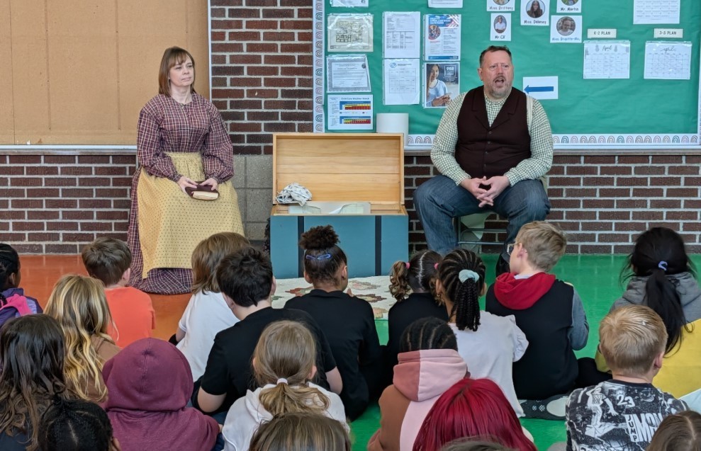 The Old Courthouse Presentation to 3rd graders.