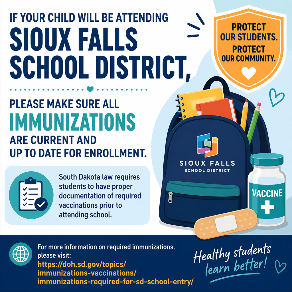 Immunization requirements