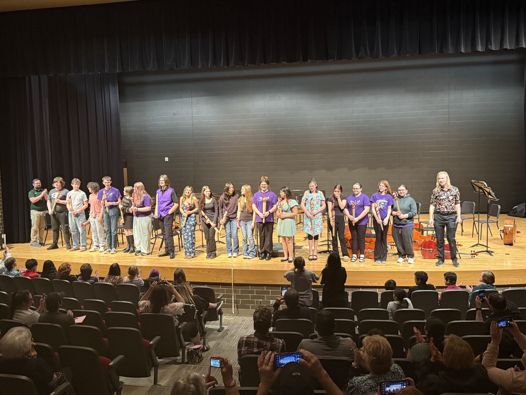 8th Grade Orchestra Students