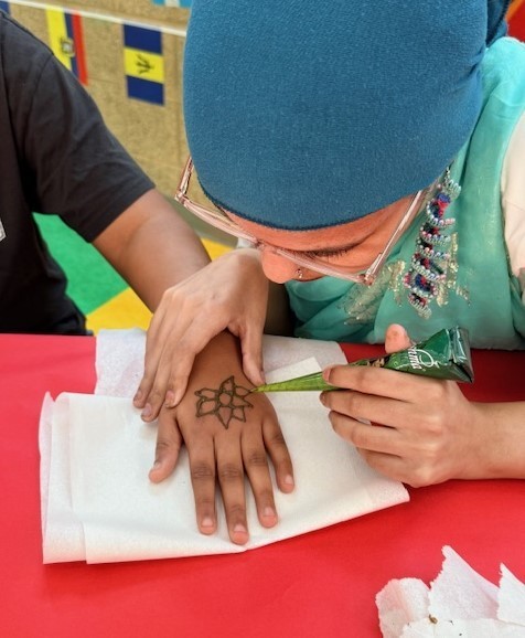 Multicultural Night picture; henna