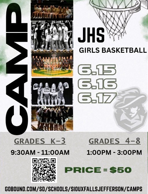 Girls Basketball Camp Flyer
