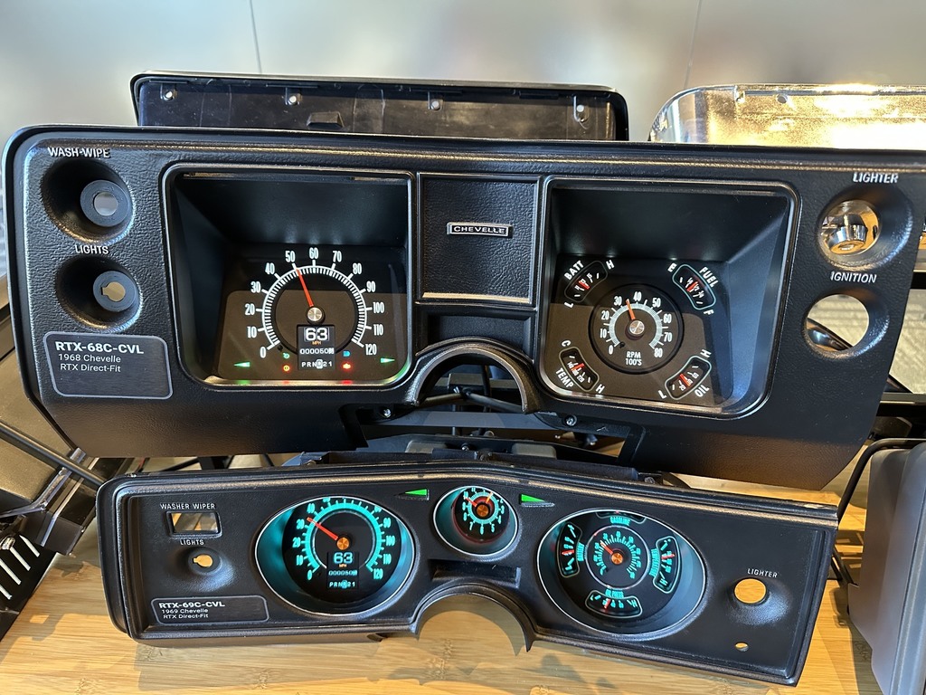 Sample picture of how different vehicle dashboards can be