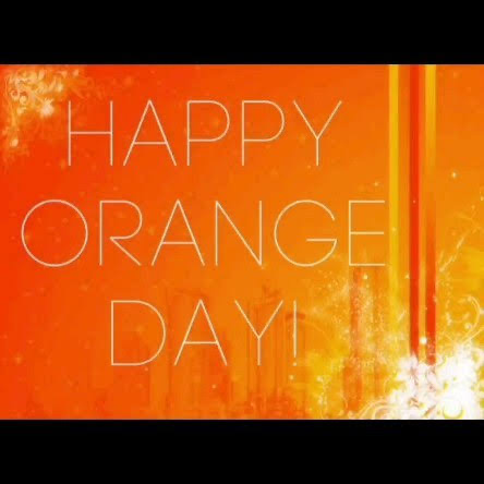 happy orange day