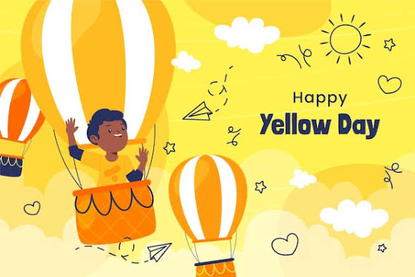 happy yellow day 