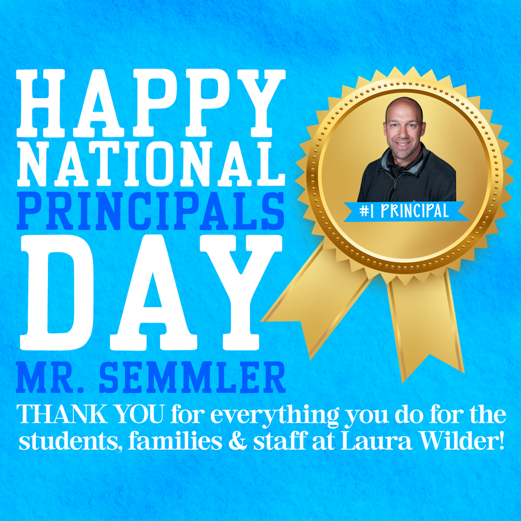 Happy National Principals Day, Mr. Semmler!