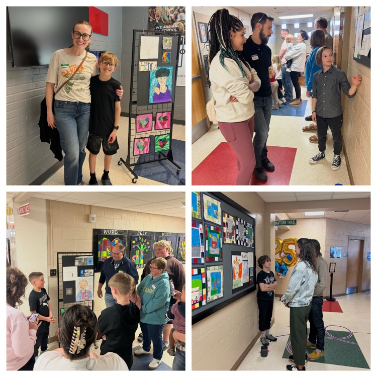 a collage style photo of students participating in the monologue museum 