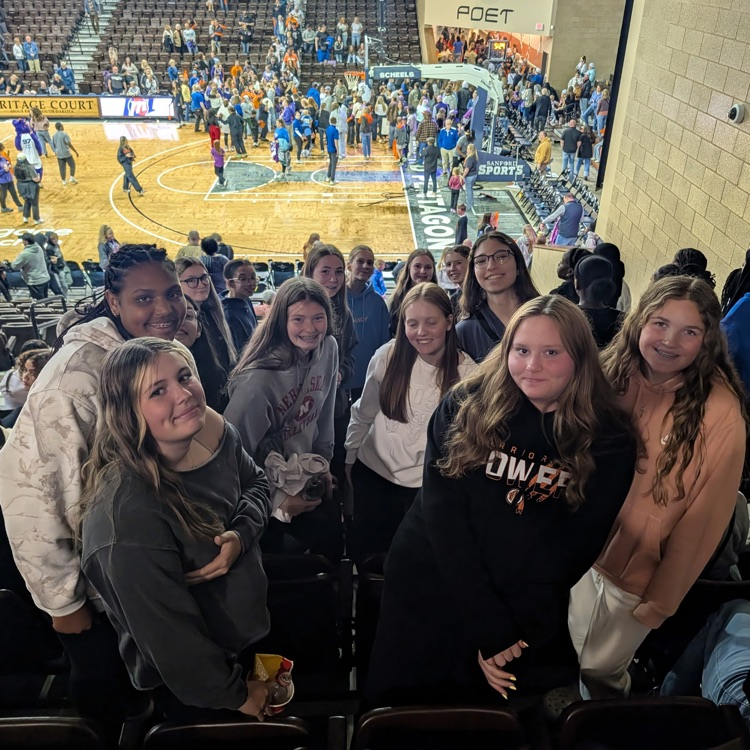 Girls Basketball attend the WNBA game this past weekend 