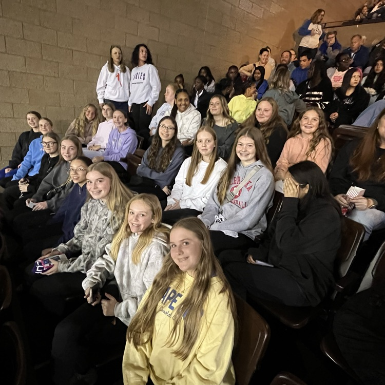 Girls Basketball attend the WNBA game this past weekend 