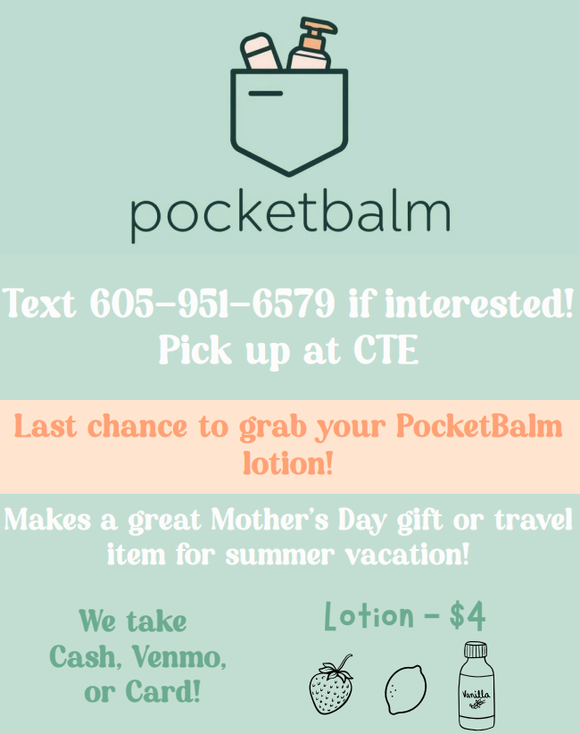 Flyer for Pocketbalm