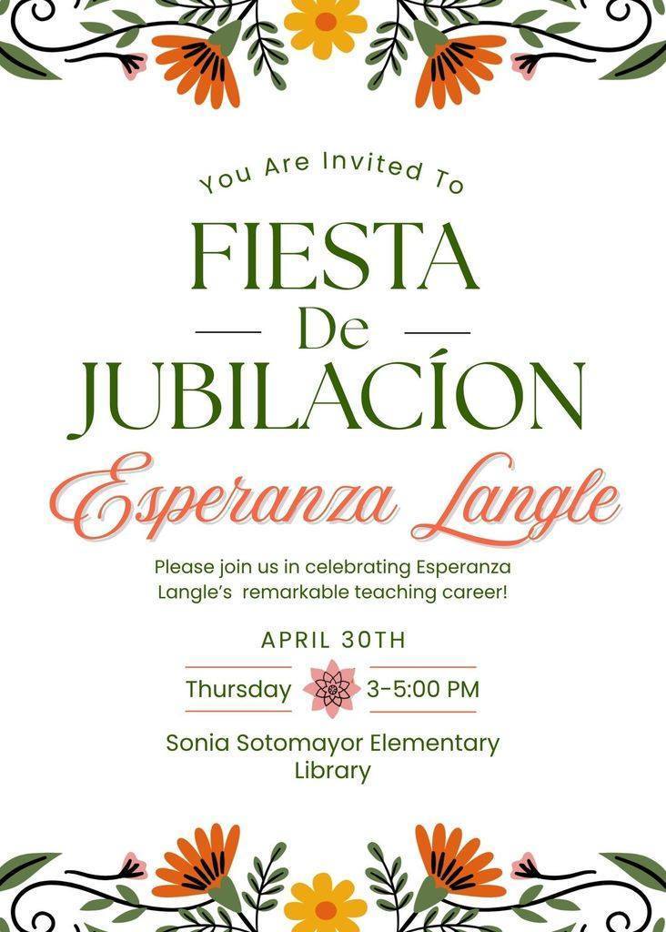 Retirement Party for Langle