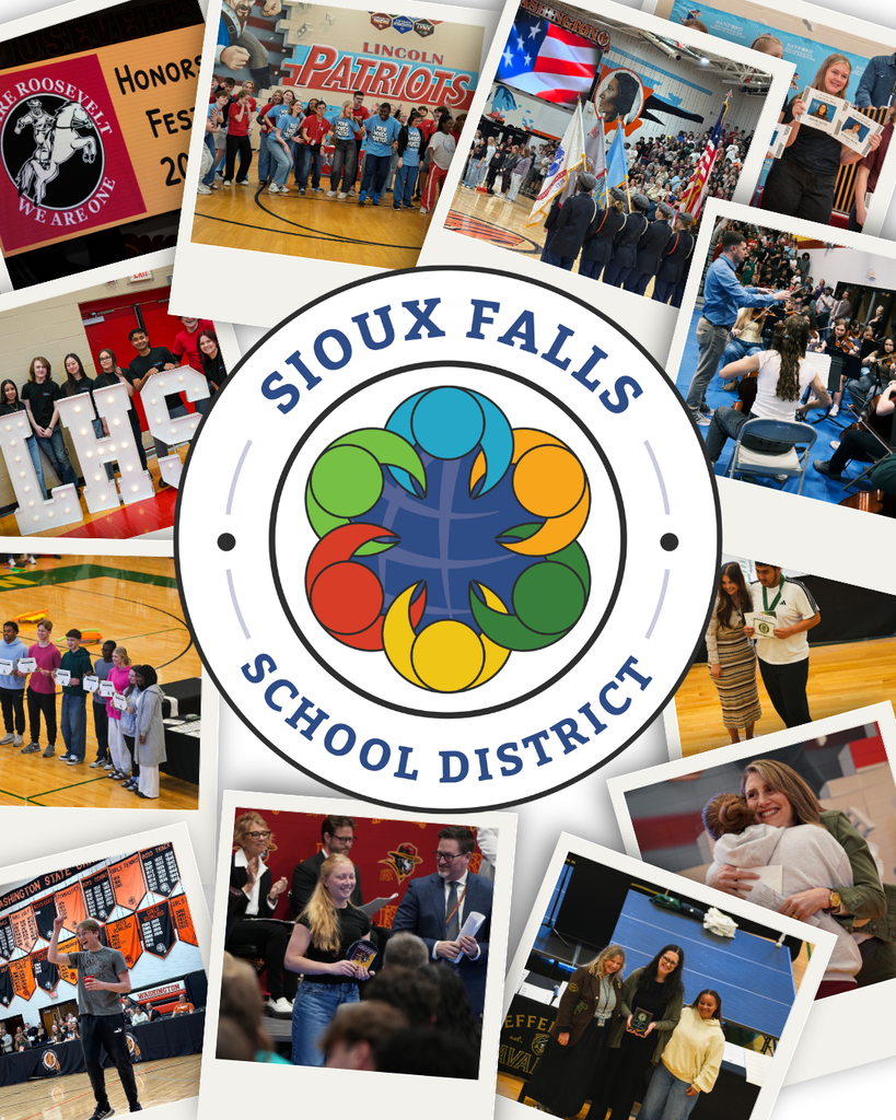 Polaroid images from all four SFSD high school Honors Fest. All the photos show school pride and celebrate the accomplishments we are proud to share across our district.