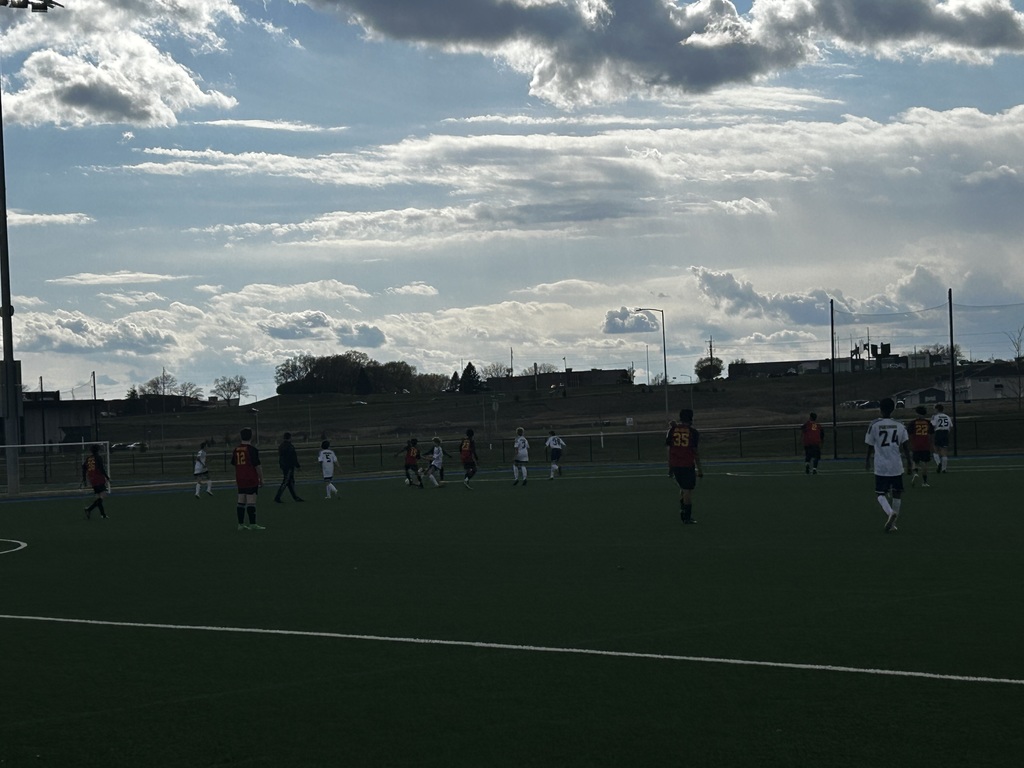 Ben Reifel soccer team at a recent game