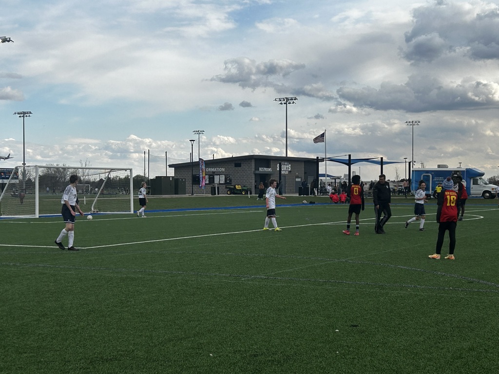 Ben Reifel soccer team at a recent game