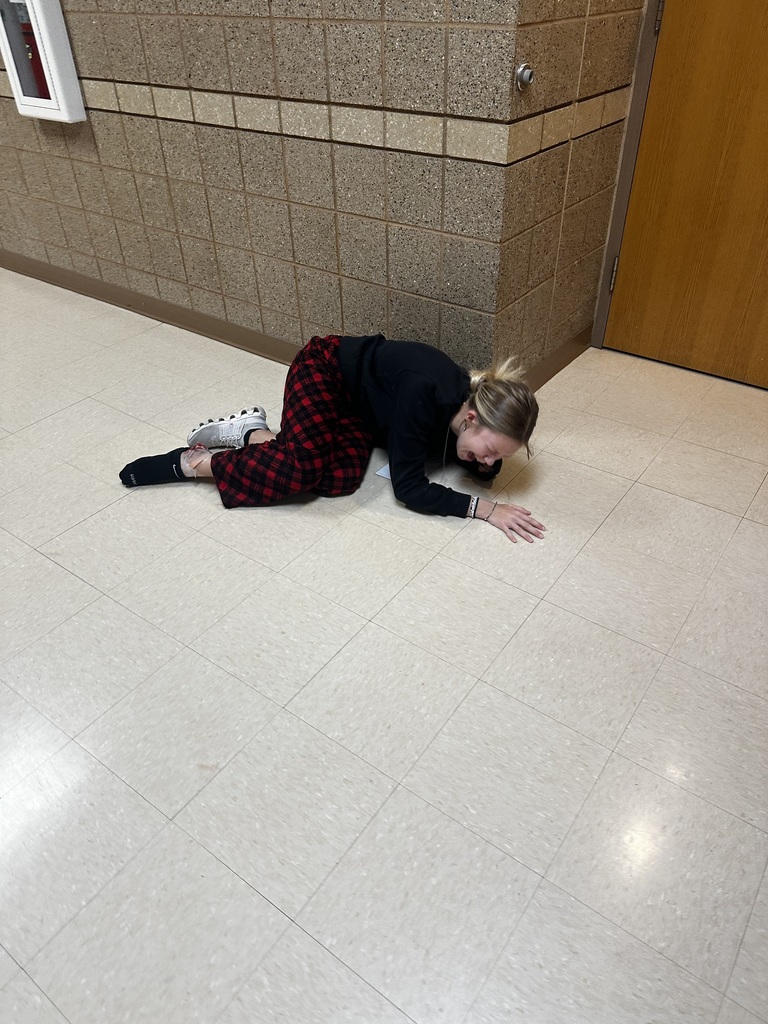 Student volunteer injured and acting