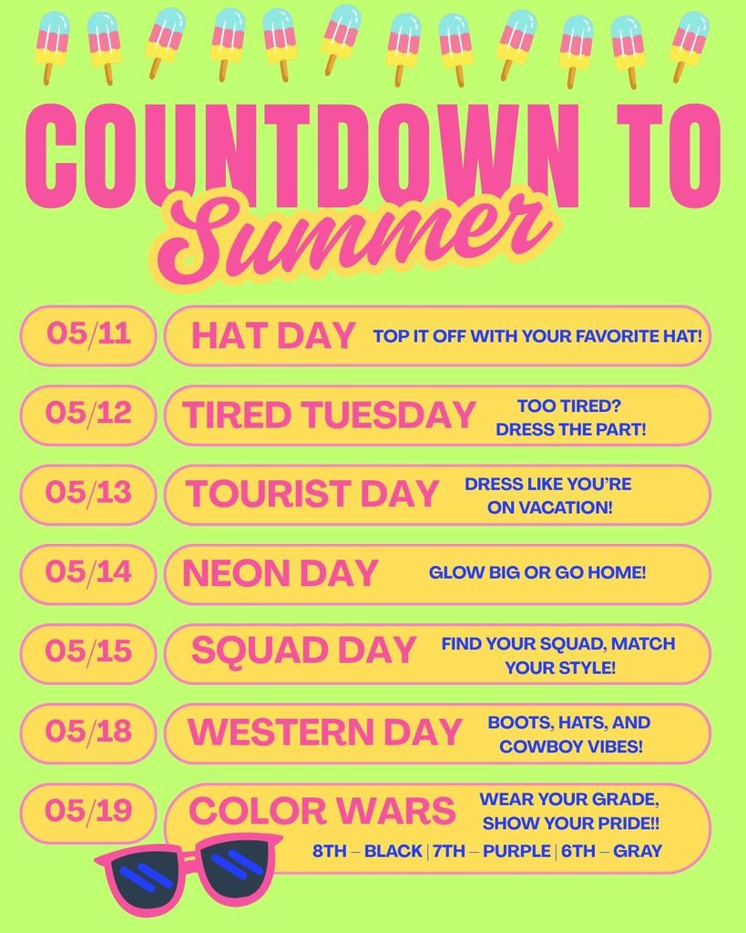 Countdown to Summer!