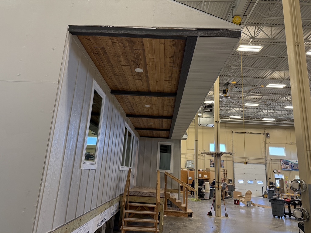 Covered front porch