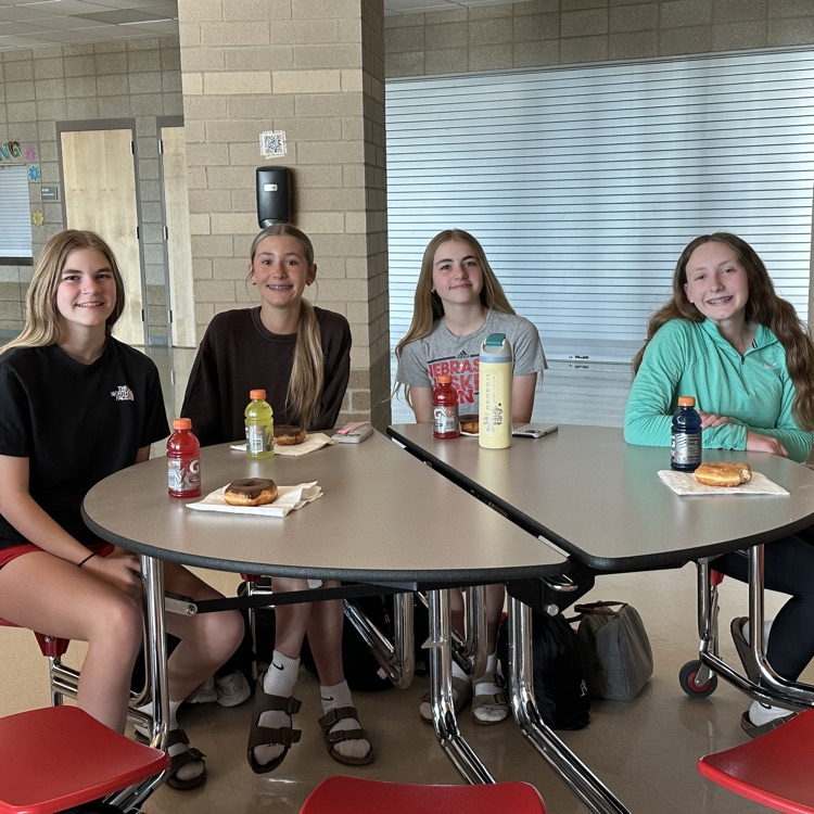 girls soccer team celebrate their season 