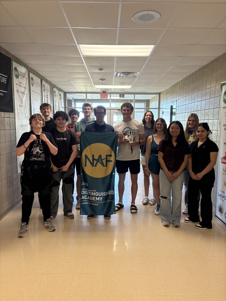 AOF students with guest speaker