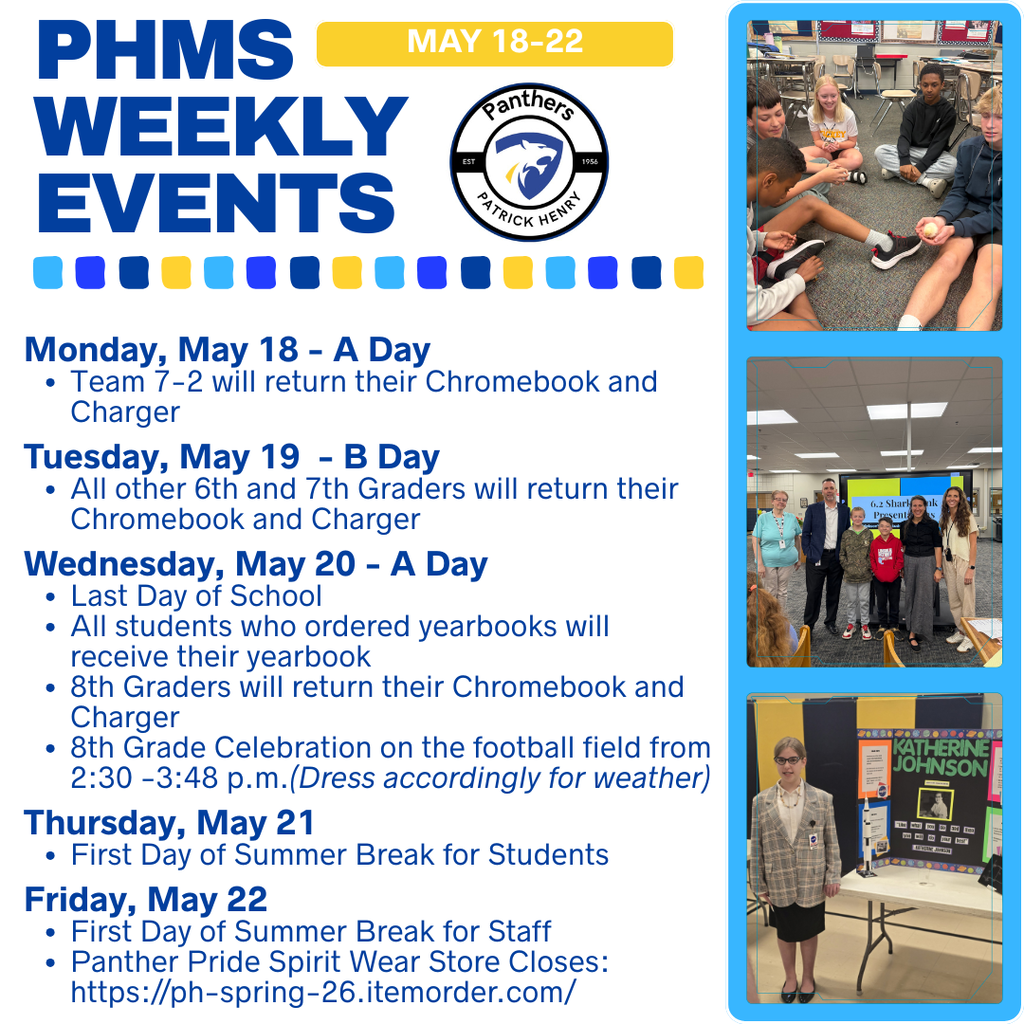 Weekly Events