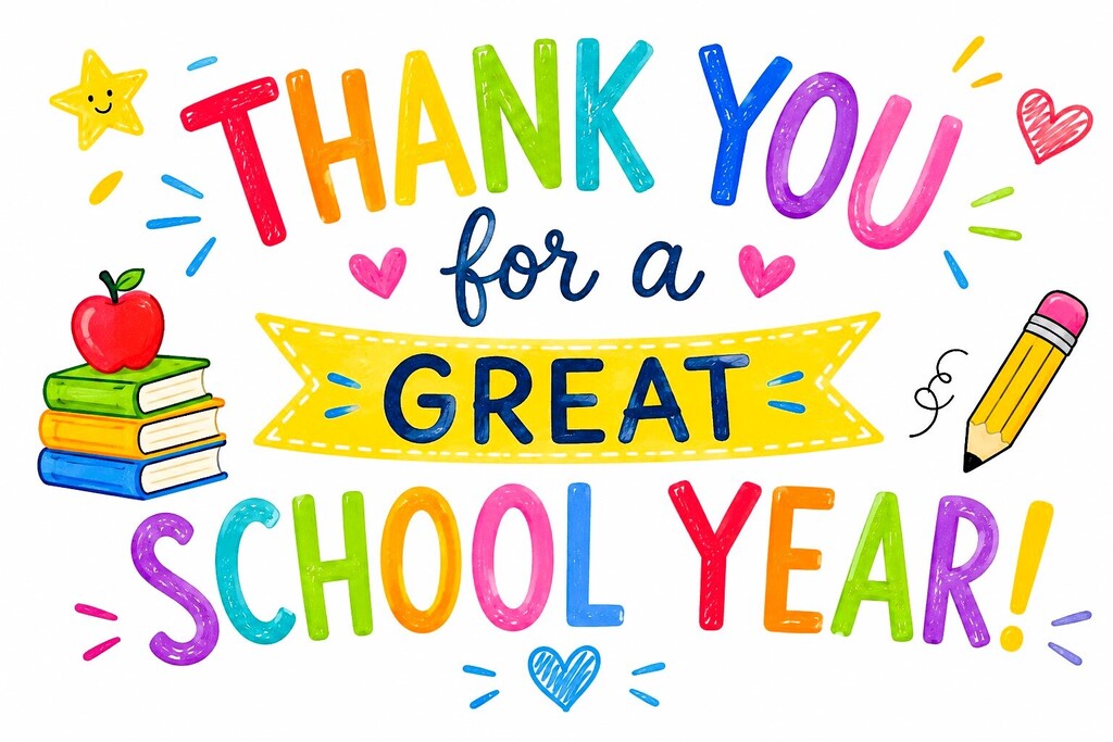 Thank you for a great school year.
