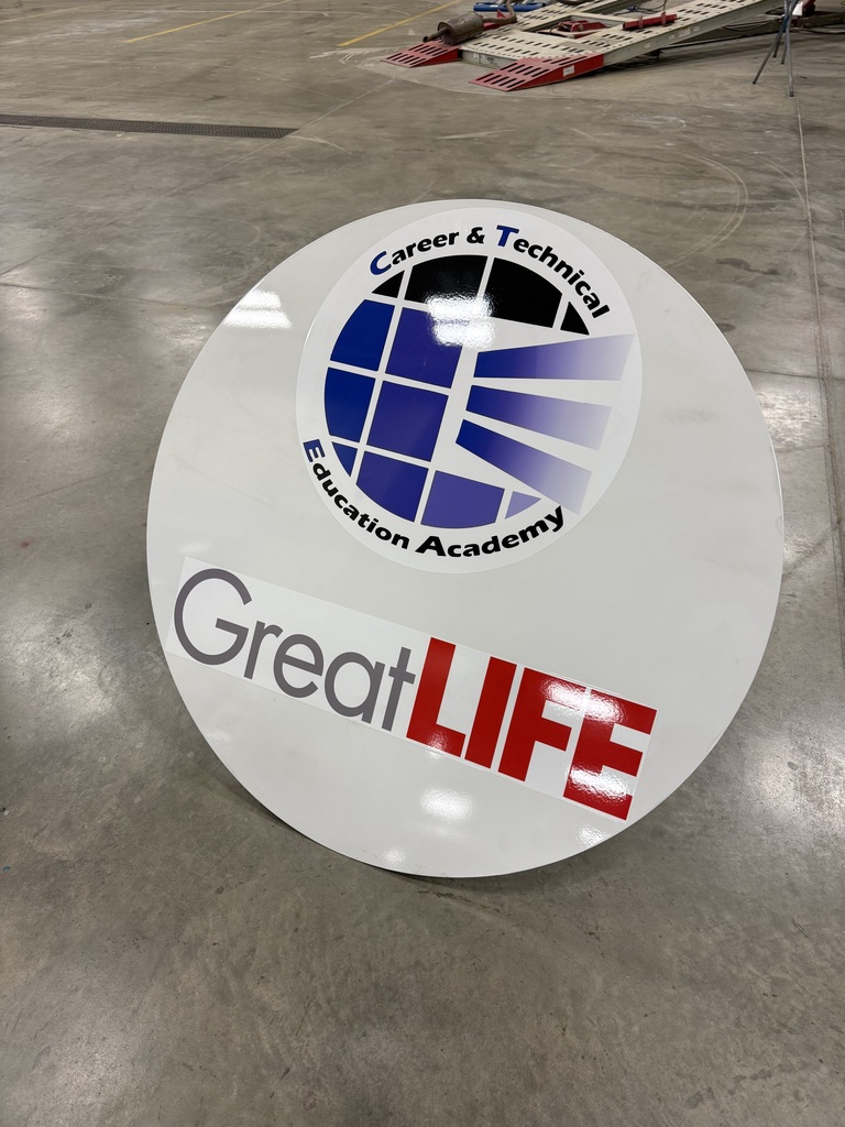 CTE and Great Life range sign