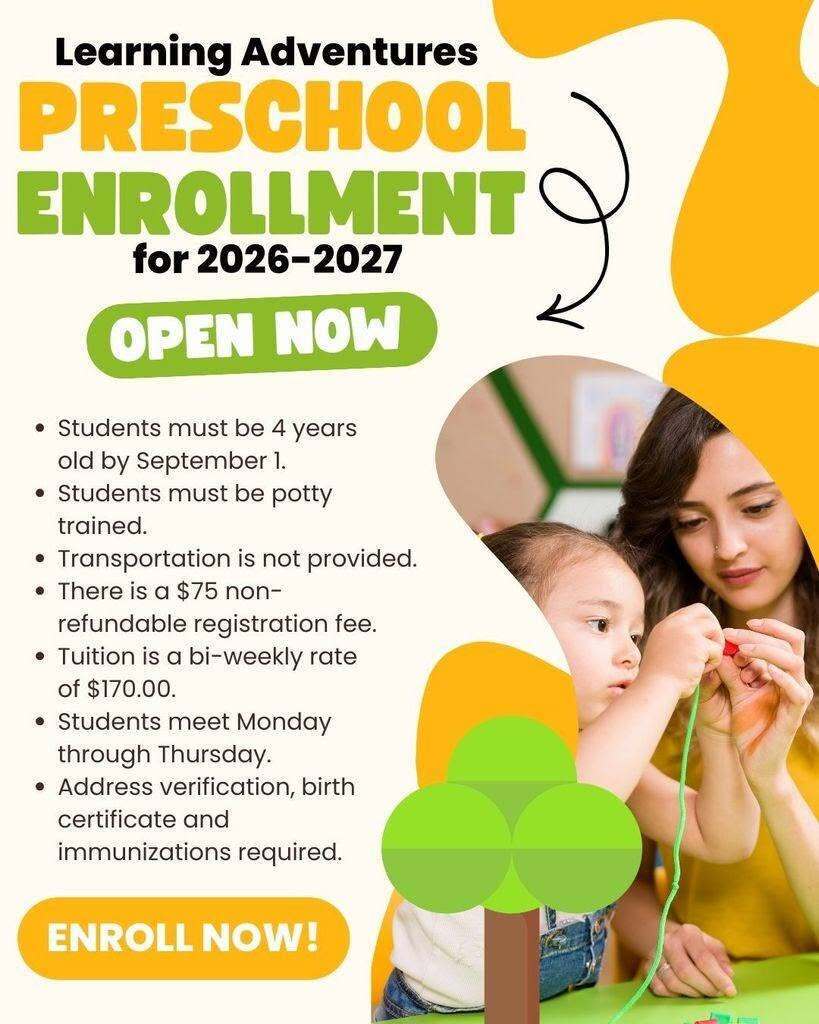 Learning Adventures Preschool Information