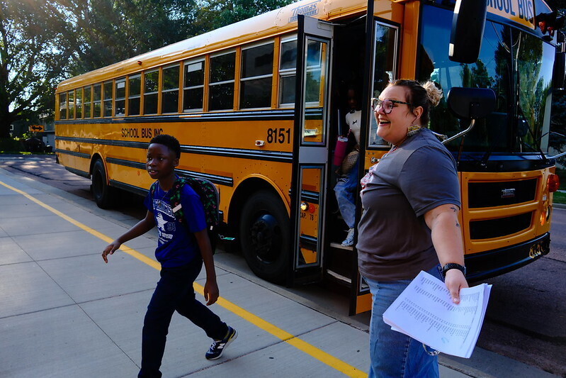 busses have arrived