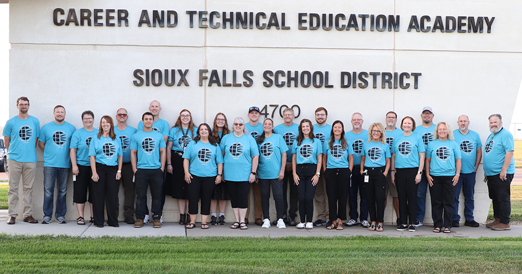 Group Smiling for 26-27 CTE Staff Picture
