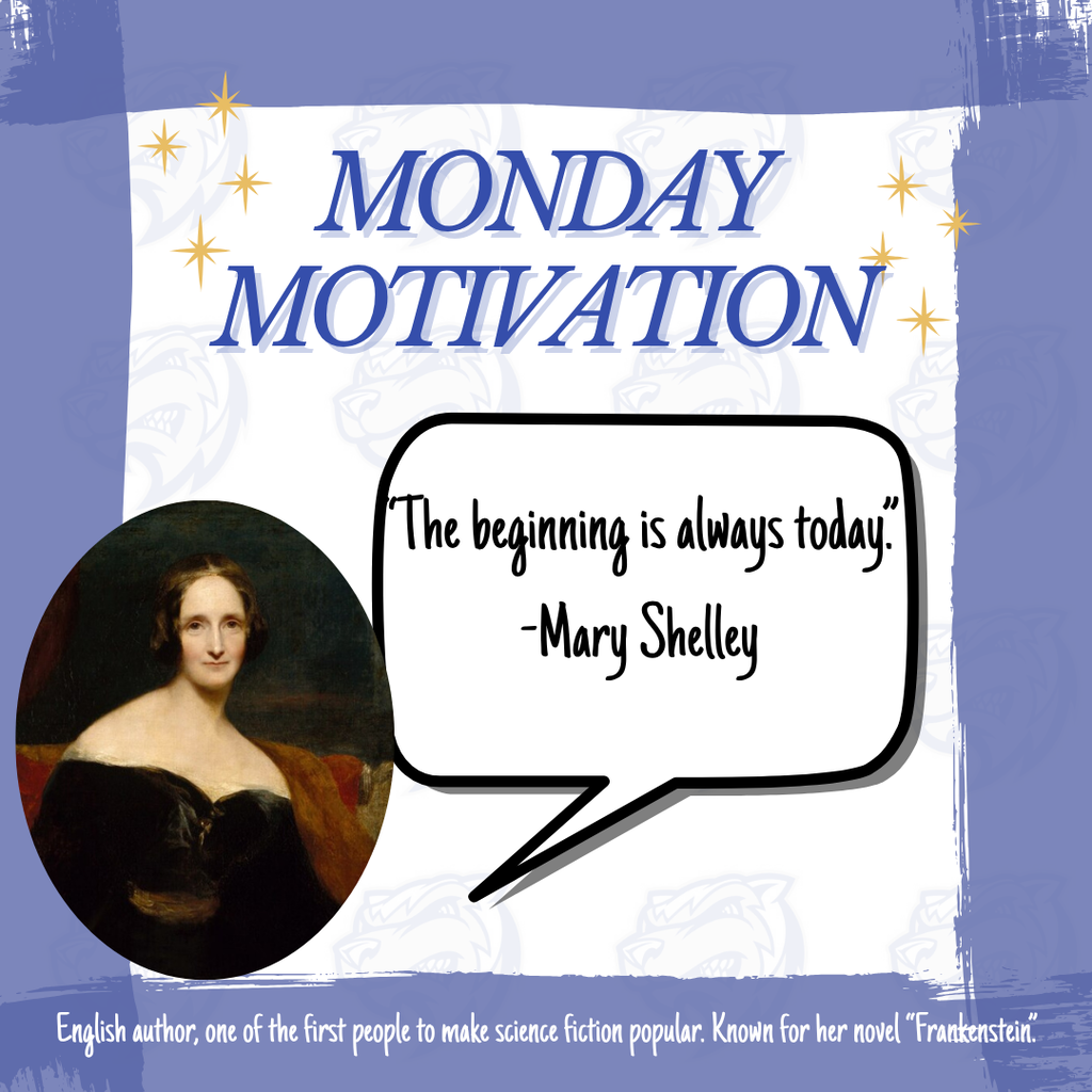 A quote from Mary Shelley