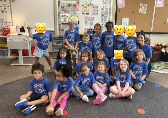 K01 in their first spirit wear shirts!