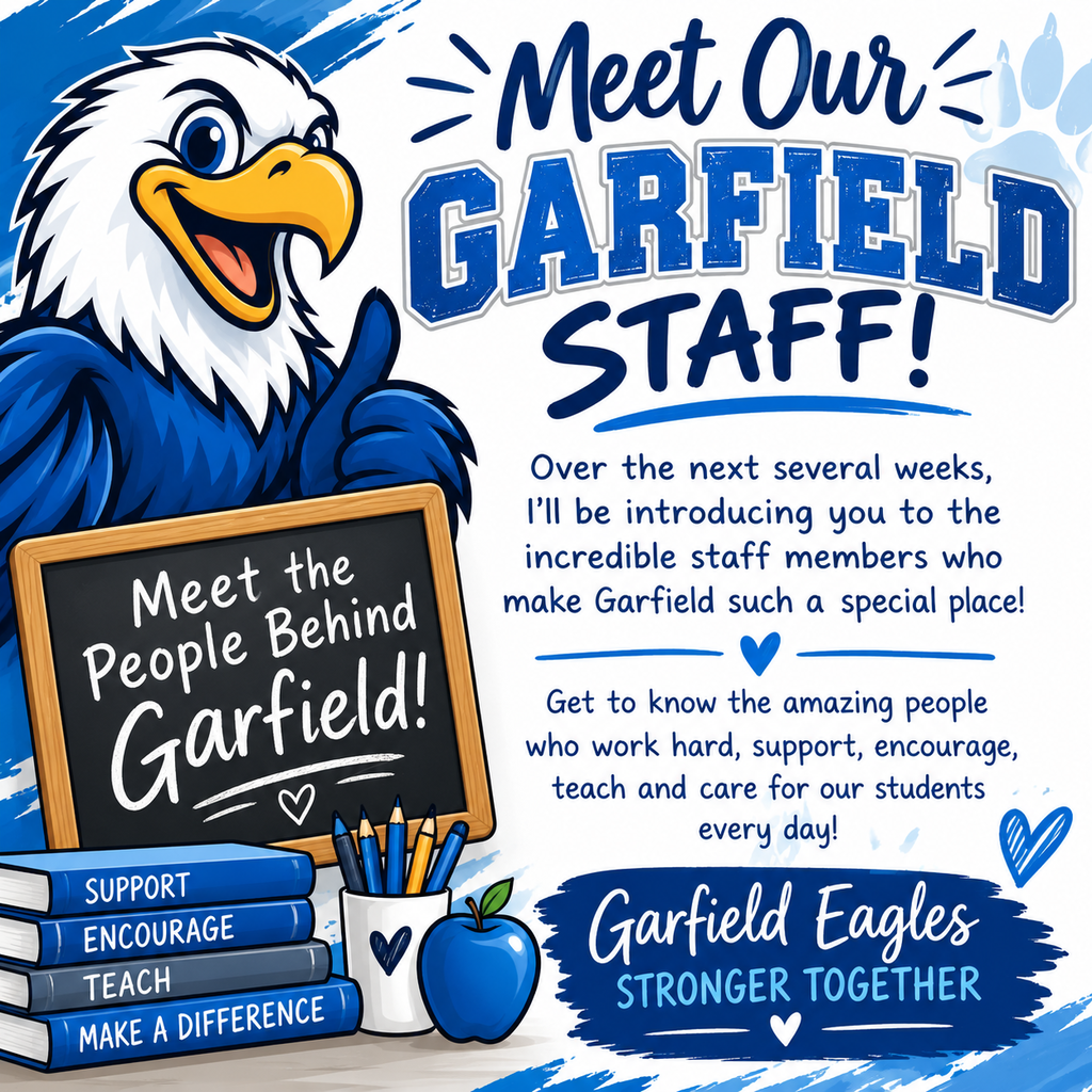 Eagle introducing our Garfield staff