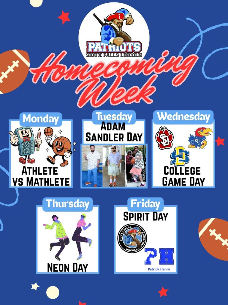 Homecoming Dress Up Days