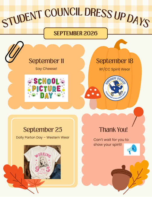 Student Council Dress Up Days