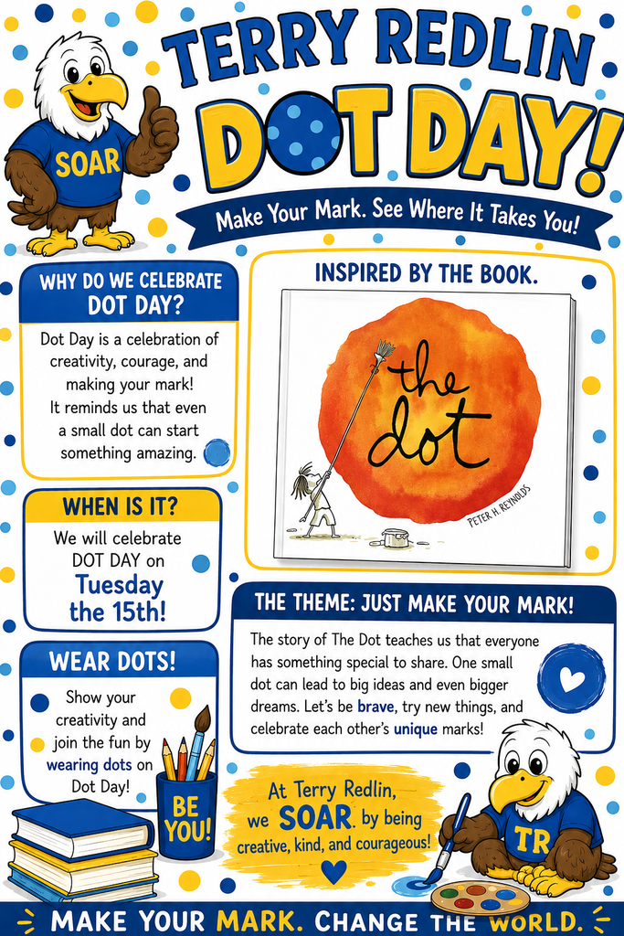 Graphic showing info about Dot Day