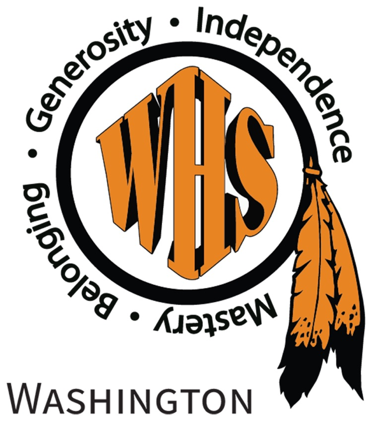 Washington high school logo - mastery, belonging, generosity, independence 