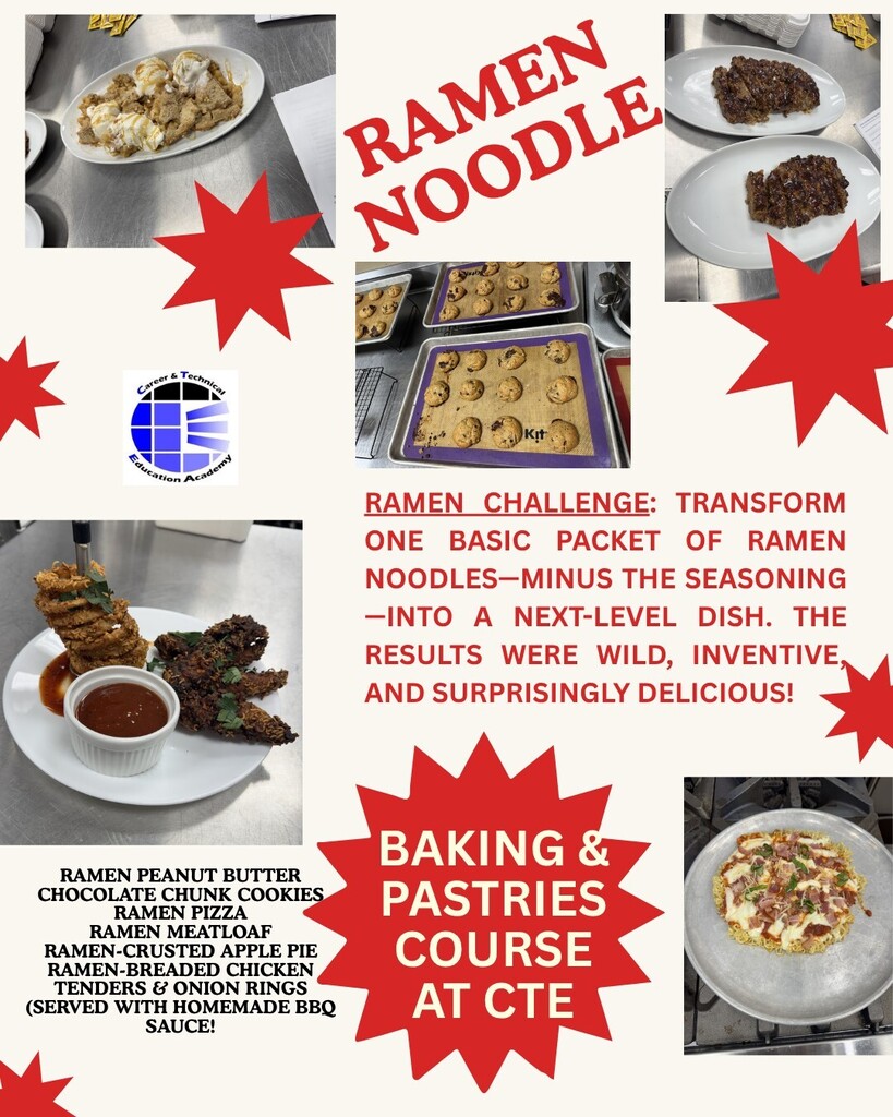 Ramen Noodle Activity Baking & Pastries Dept