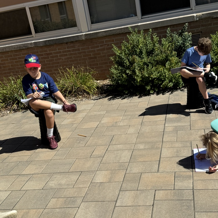 outdoor writing 