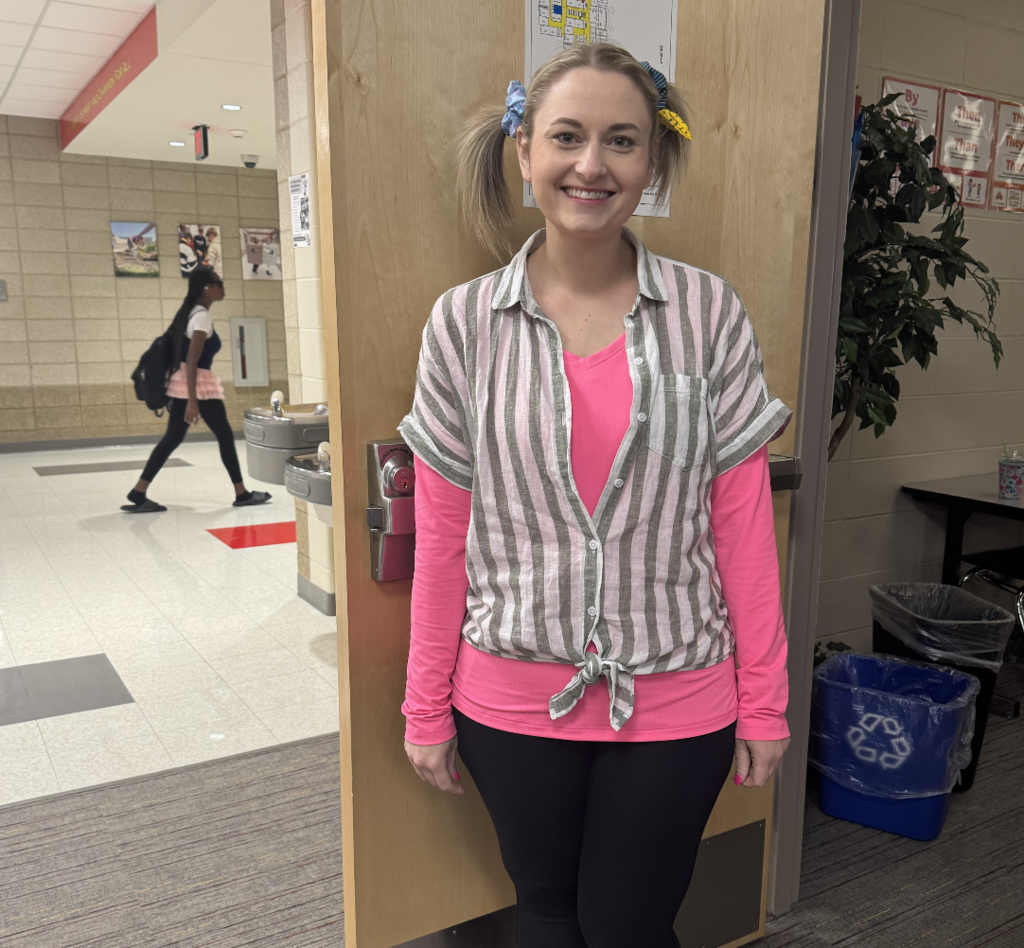 Students and staff are participating in dress up week - so far we have had twin and wacky days!