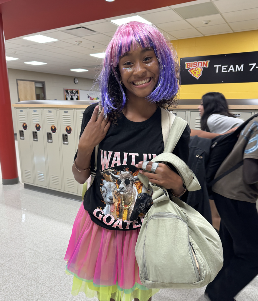 Students and staff are participating in dress up week - so far we have had twin and wacky days!