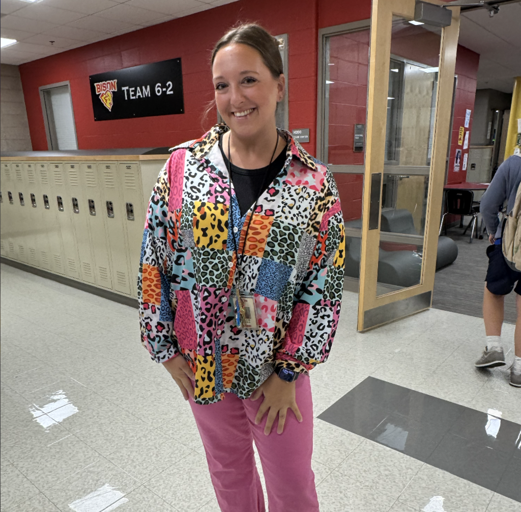Students and staff are participating in dress up week - so far we have had twin and wacky days!