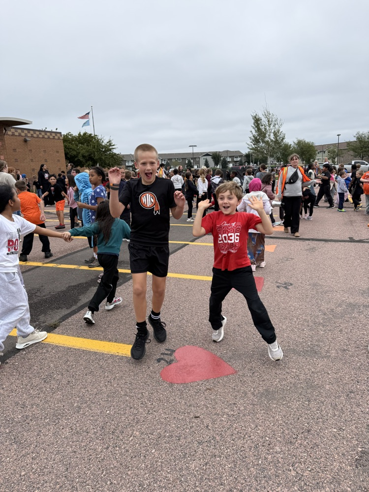 students dancing 