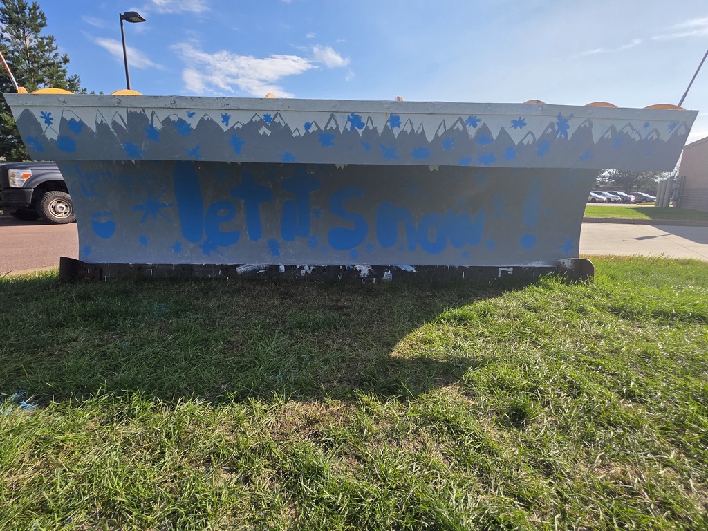 Paint the plow at Pettigrew 