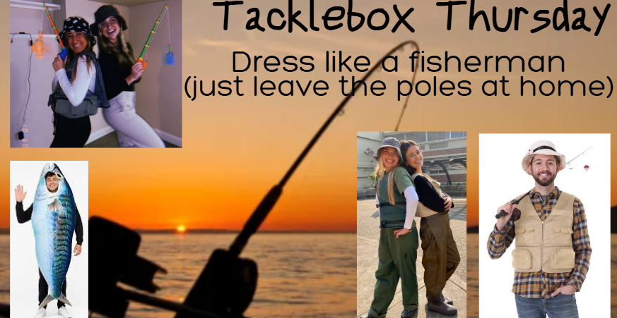 Tacklebox Thursday - Dress like a fisherman (leave your fishing pole at home)