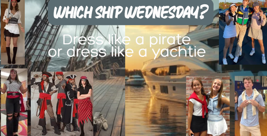 Which ship wednesday, dress like a pirate or dress like a yachtie