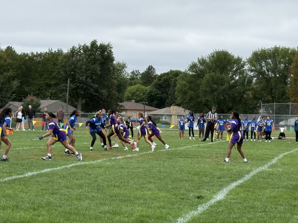 McGovern quarterback getting ready to throw the ball to teammates. 