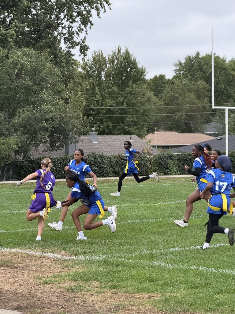 McGovern player running for the touchdown. 