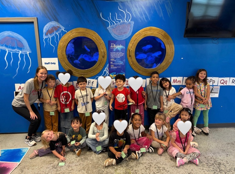 class picture at the butterfly house 
