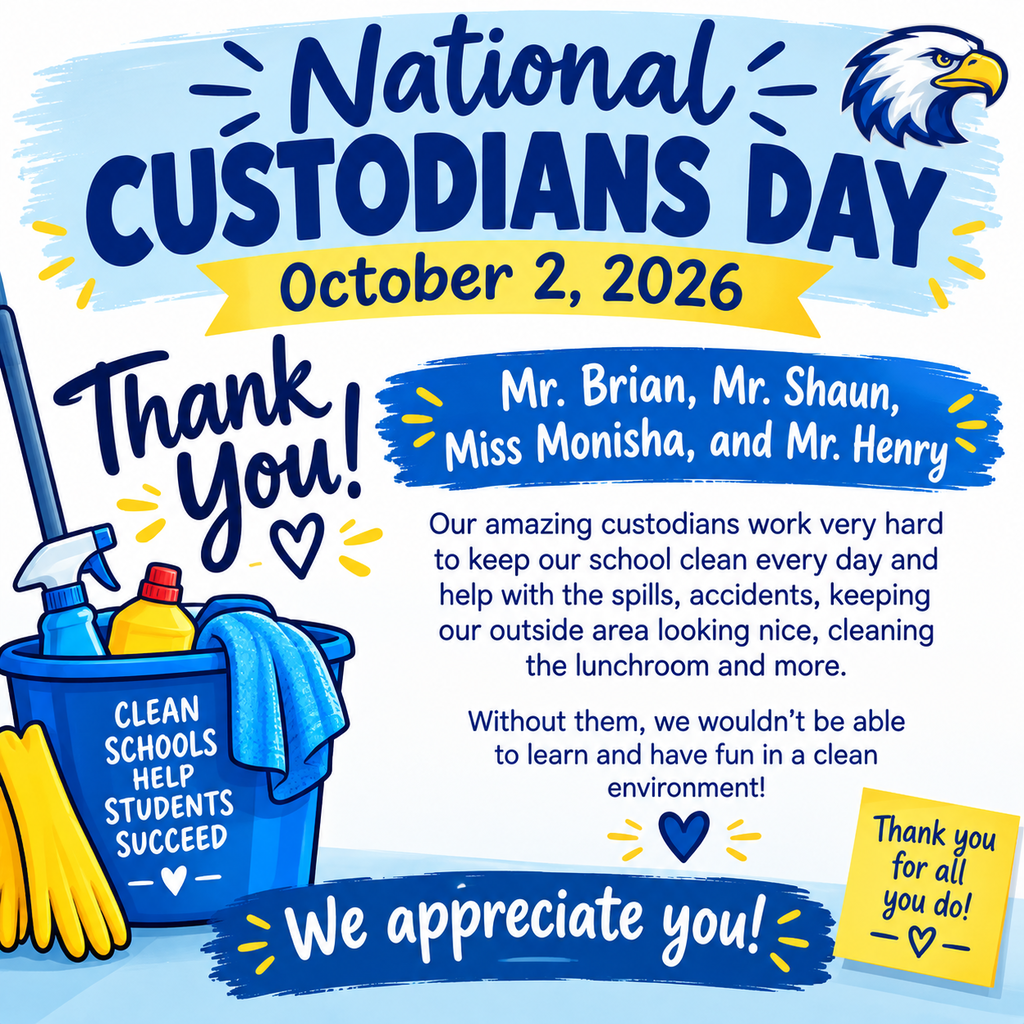National Custodians Day graphic.