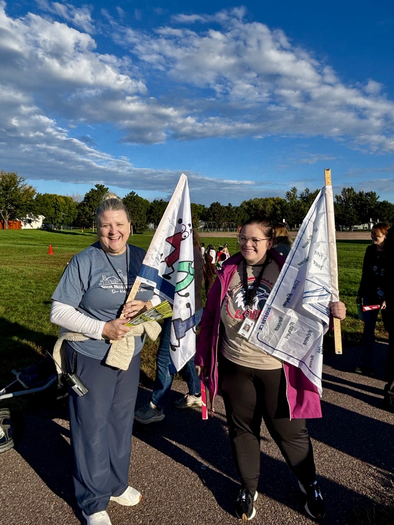 Fun Run 401 and 402 flags