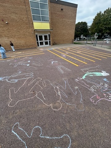 chalk the block